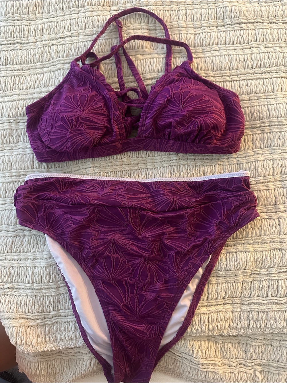 Cupshe Purple Bikini